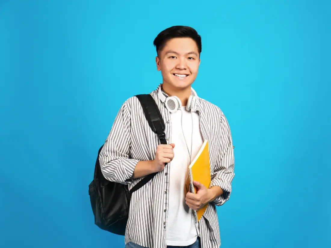 International student ready for higher education
