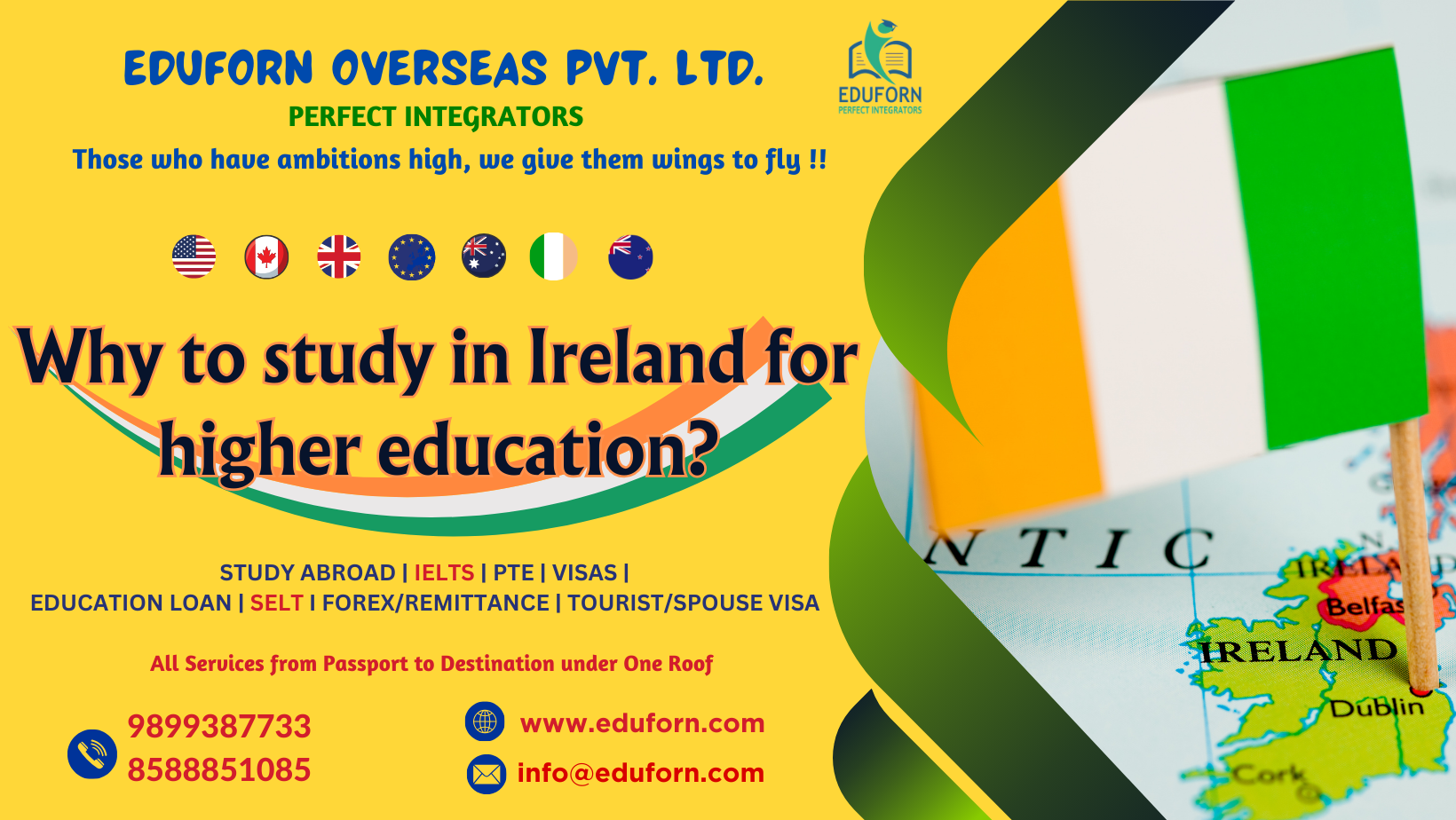 Why to Study in Ireland for Higher Education?