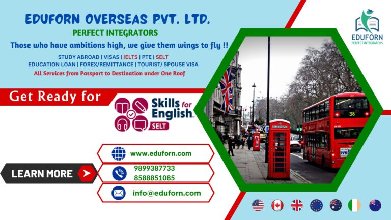 All about Skills for English: SELT exam for UK Visa and Immigration