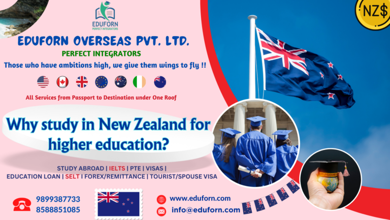 Why to Study in New Zealand for Higher Education?