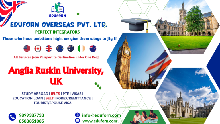 All about Anglia Ruskin University- UK