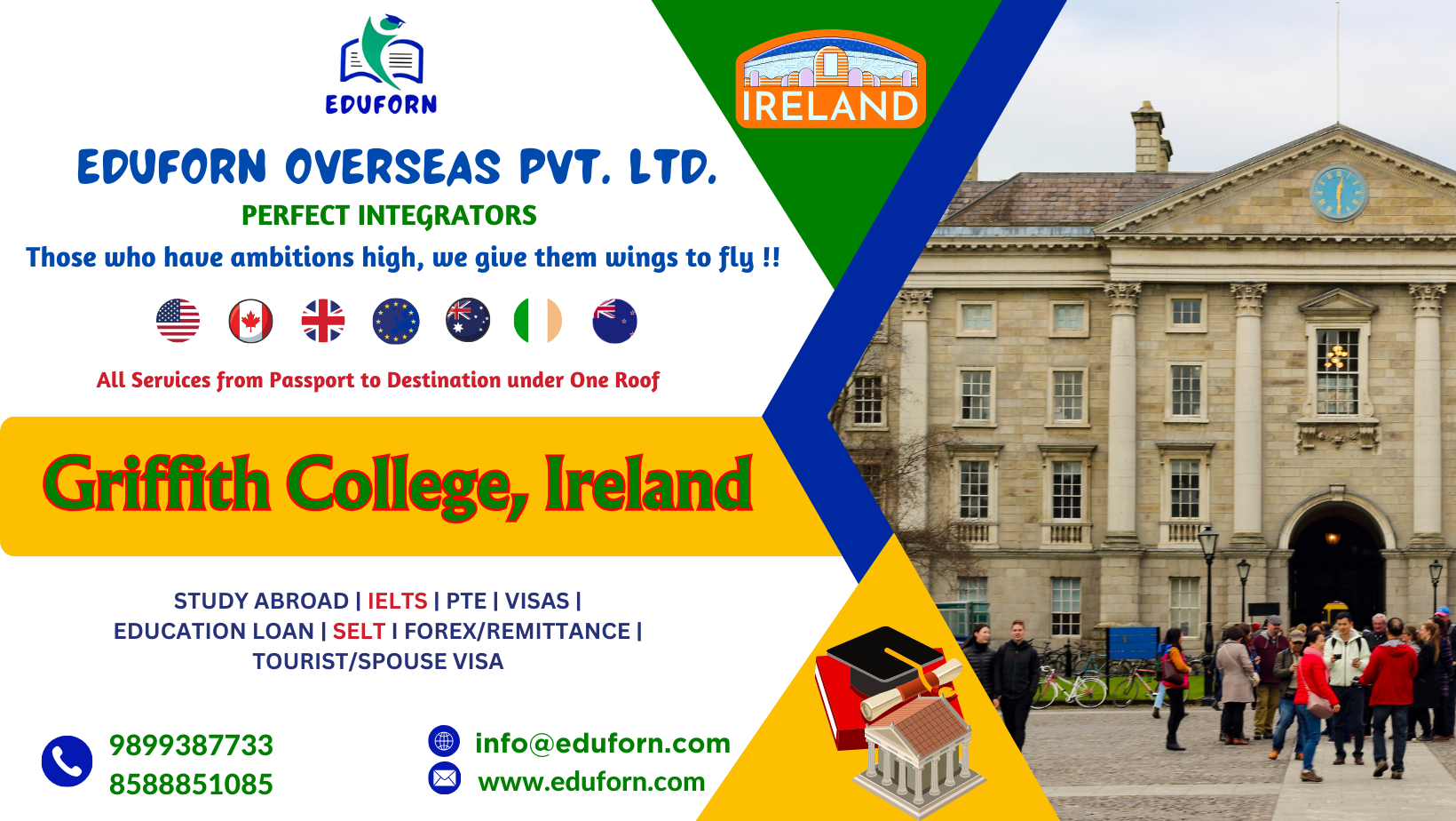 Griffith College, Ireland: Best Irish College for Quality Education