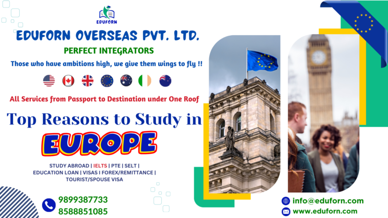 Why to Study in Europe for Higher Education?